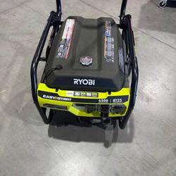 RYOBI 8125/6500-Watt Gas Powered Portable Generator With CO Detect Shutdown Sensor