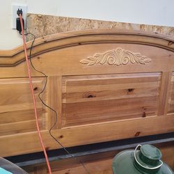 Head board. Queen bed