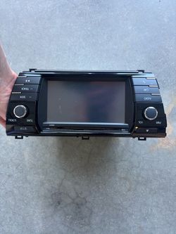 2016 Toyota Corolla Head Unit
