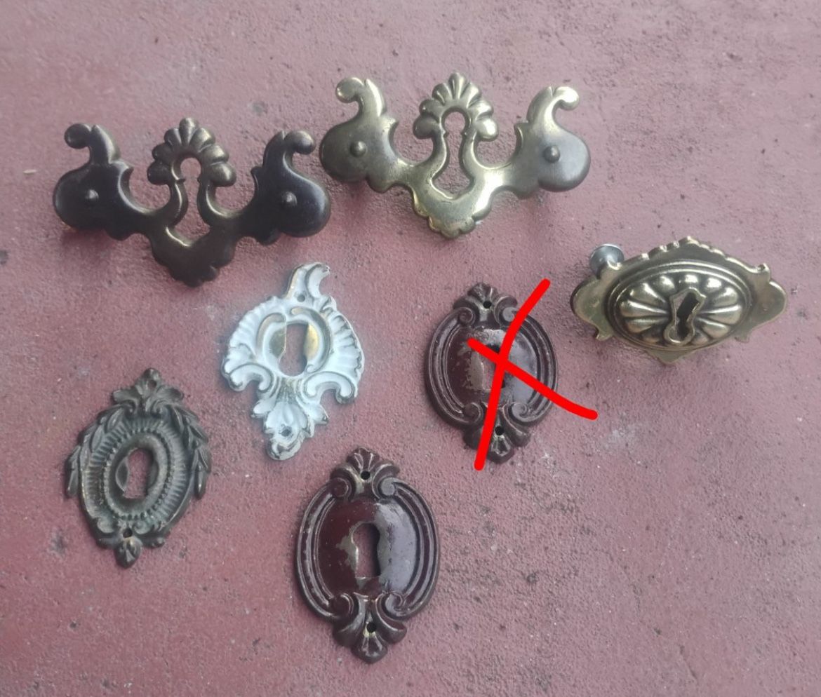 Skeleton Key Flange s Vintage