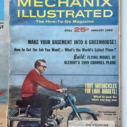 Mechanix Magazines From 1966