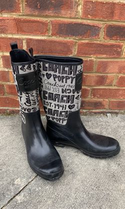 Coach Rain boots