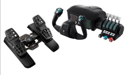 Flight simulator controls PC and Xbox