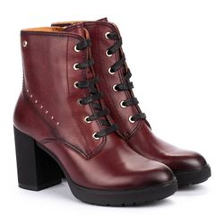 Pikolinos Garnet Leather Lace Up Boots 41