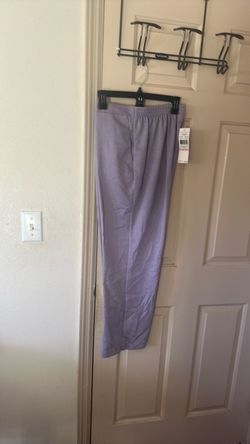 Lavender Elastic Waist Casual Pants women’s size 10