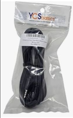 3.5mm AUX Cable 10-Foot Brand New Factory Sealed Package