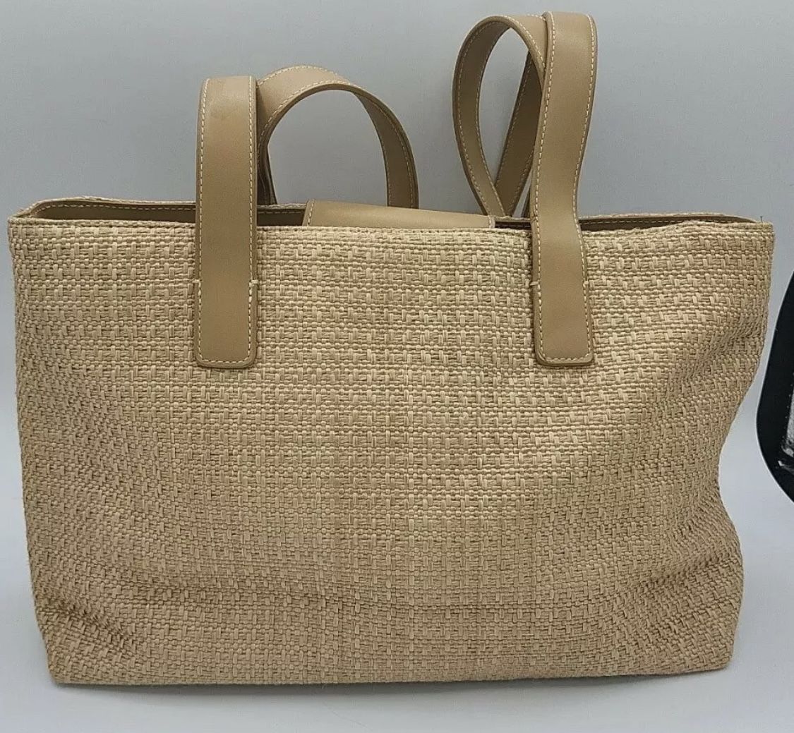 Woven Handbag with Matching Eyeglass Case, Wallet and Misc Pouch.