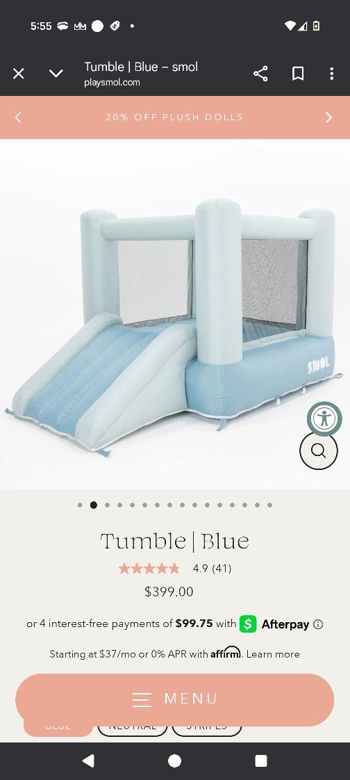 Smol Tumbl 8x8 Kids Bounce House