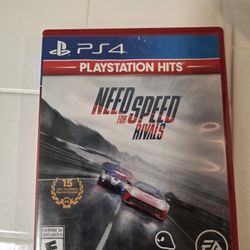 PS4 Need For Speed Rivals