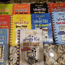 10 Diary of A Whimpy Kid Books