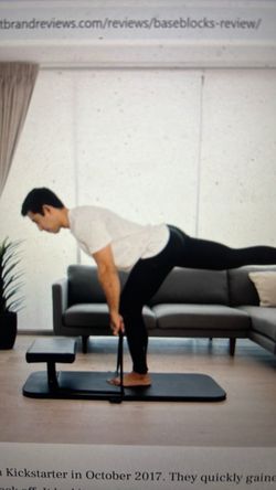 Baseblock hip thrust/ nordic curl machine