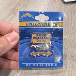 Week 3 Chargers vs. Broncos SoFi Stadium 2025 PURO Collectible Pin