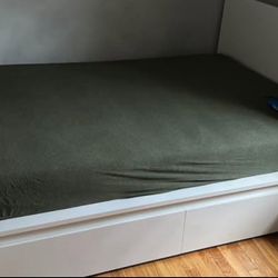 IKEA Malm Bed Frame And Mattress