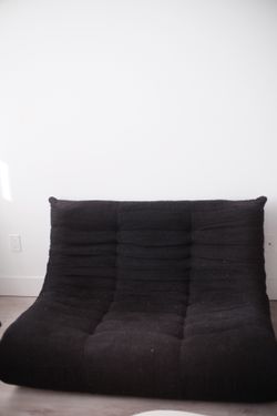 Black sofa
