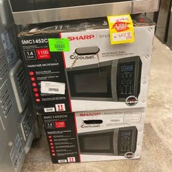 Sharp 1.4 Cu Ft Stand Alone Microwave Smcch 1.4-cu