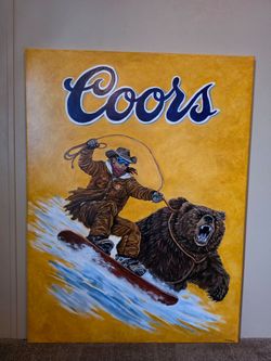 Coors Painting 30x40