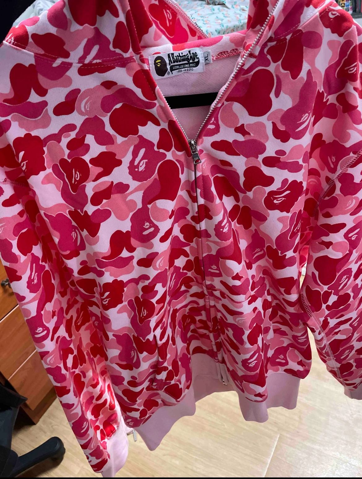 Pink Bape Hoodie