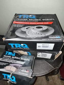 2006-2012 Ford Fusion Disc Brake Rotor Complete Set!