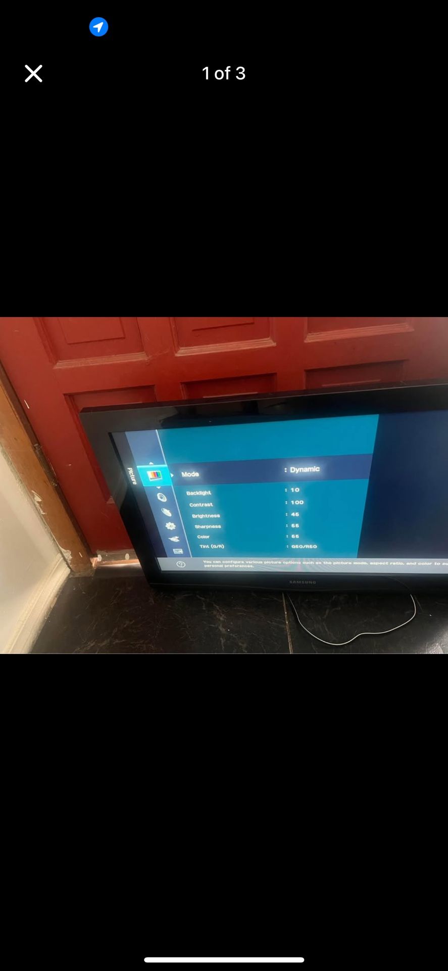 Samsung 32 Inch Tv With Remote. Pickup Or Delivery For $20 In Philadelphia