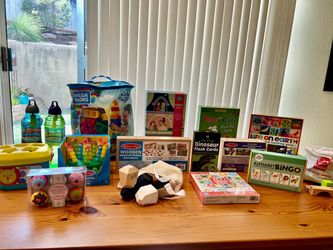 Your choice only $5 each! Quality new/gently used toys, puzzles, games, outdoor fun!