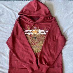SP5DER HOODIE MAROON 