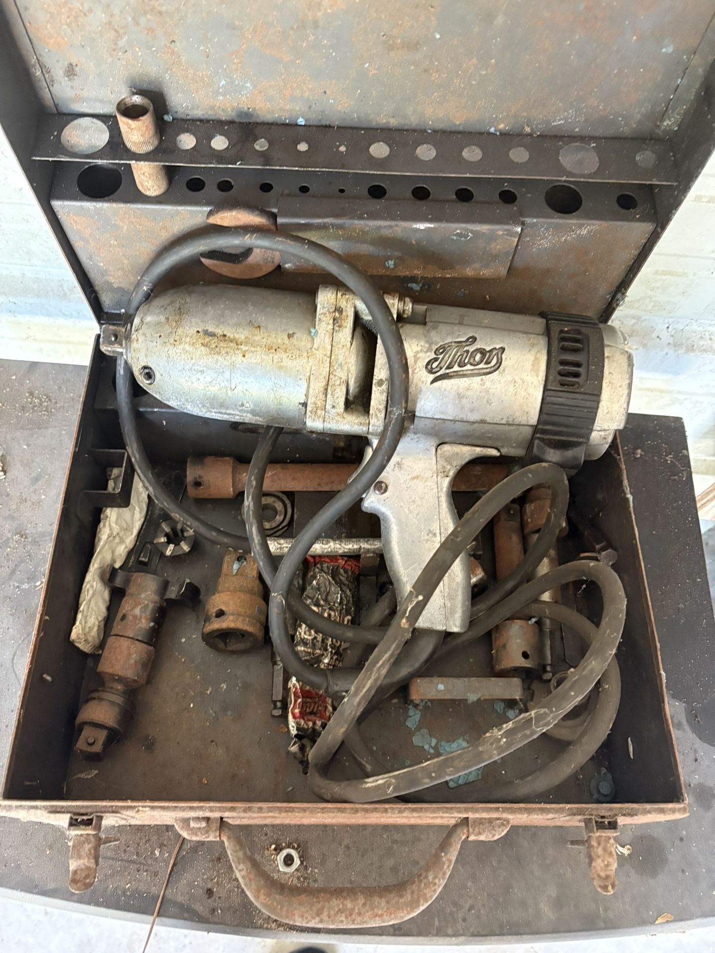 Impact Wrench With Attachments