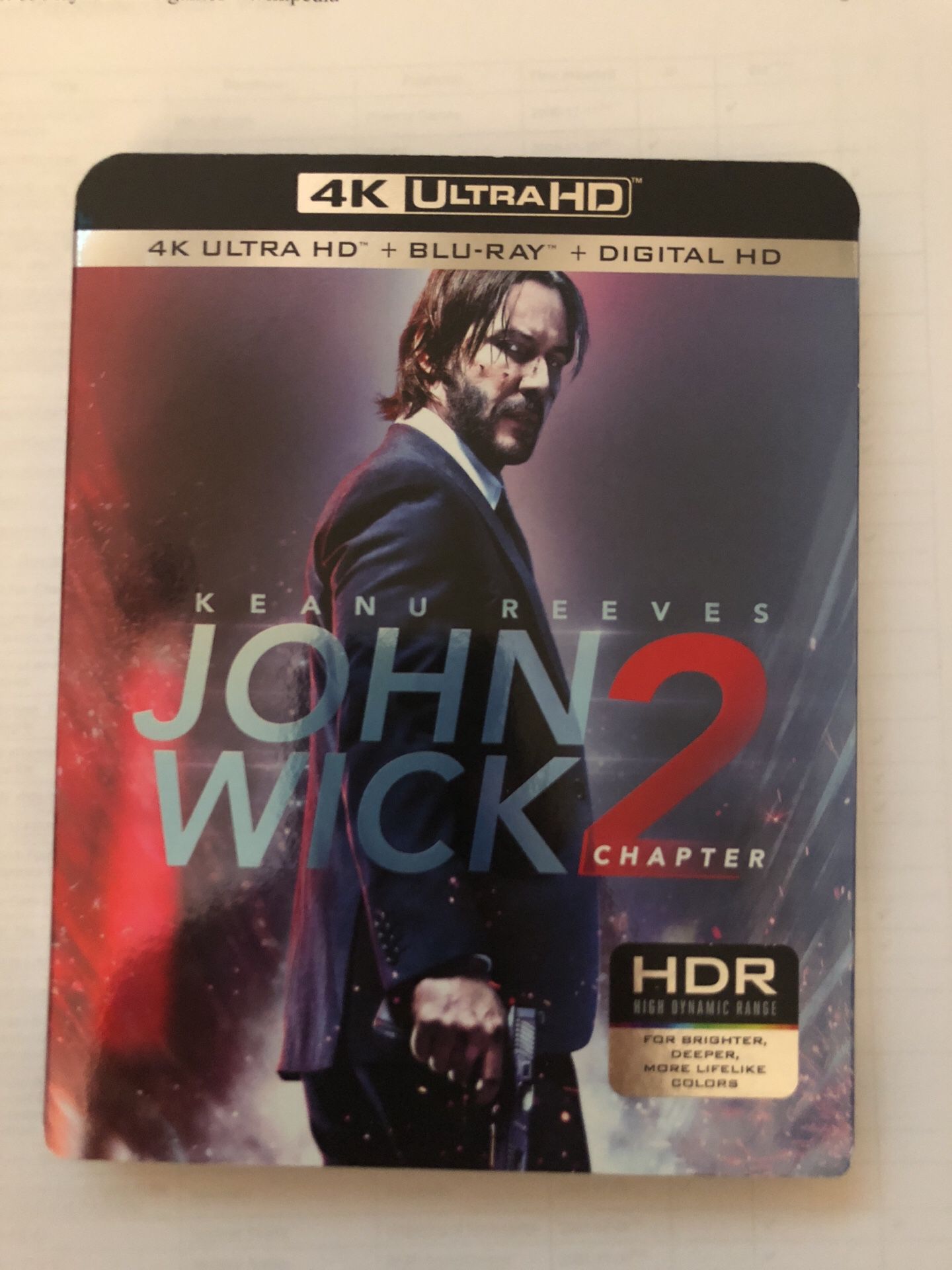 4K John wick movie