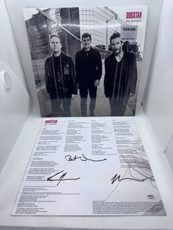 Dogstar All In Now Keanu Reeves Members Signed Edition vinyl record PSA DNA