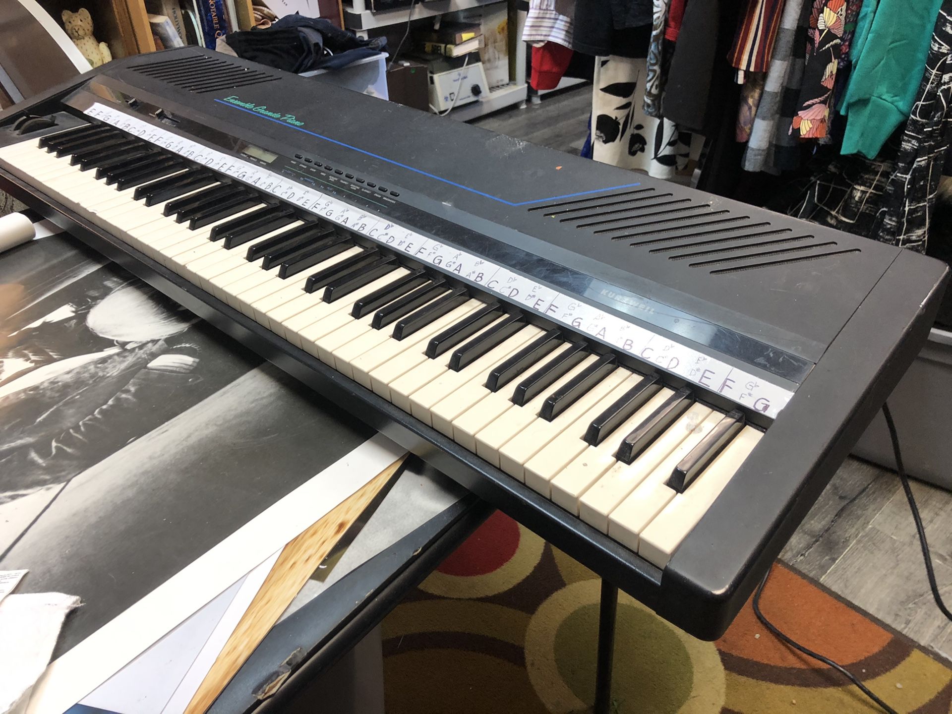 Vintage Kurzweil EGP 76 Key Ensemble Grande Piano