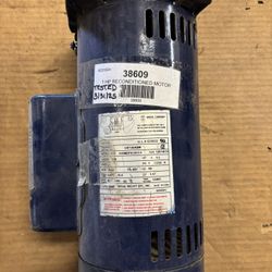 1 HP Sq Flange Reconditioned Motor