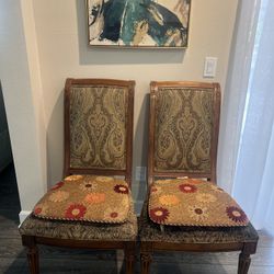 Ethan Allen Chairs (2) + Extra Cushions