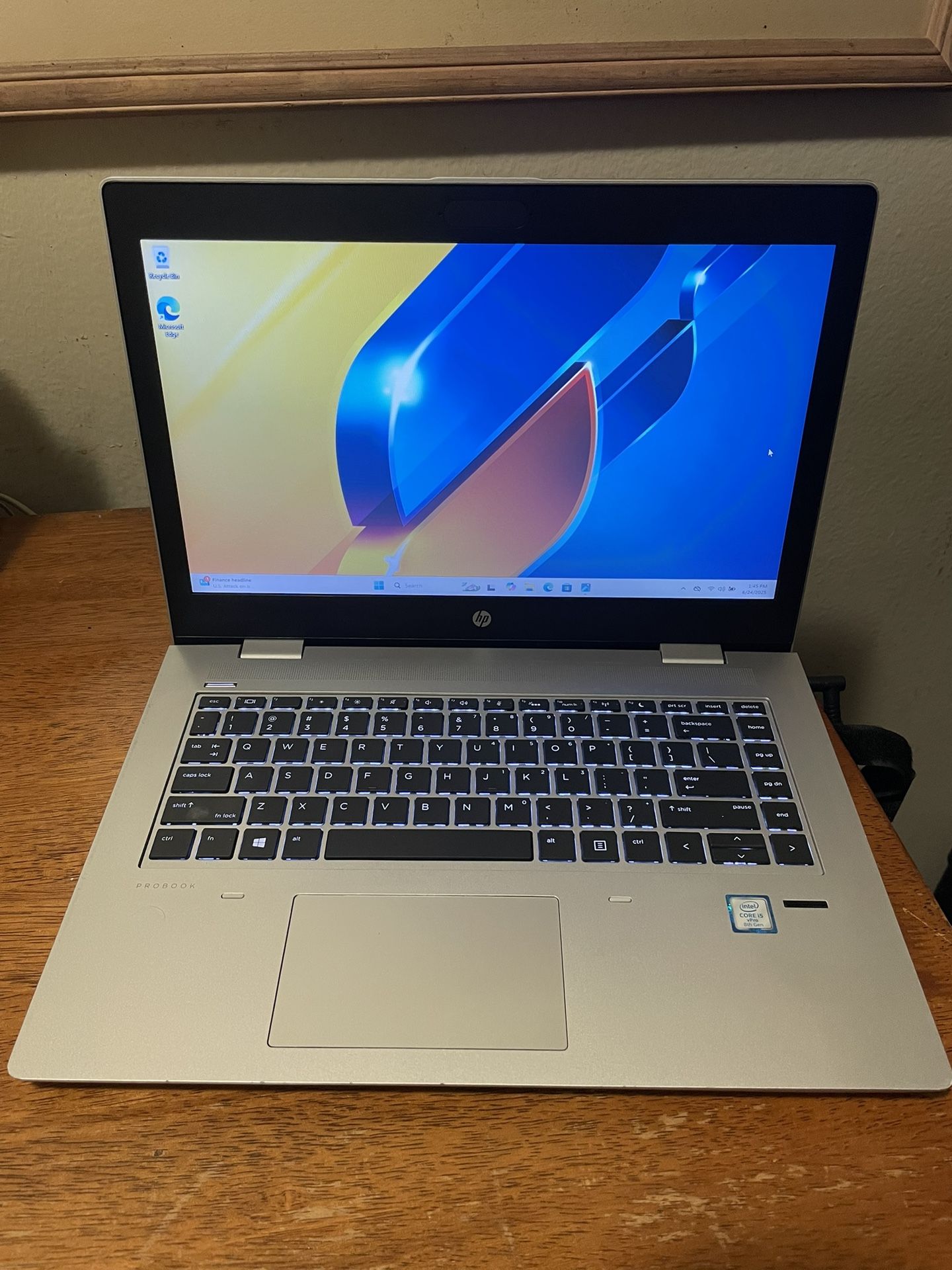 Laptop HP Probook 8th Generation Windows 11 