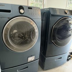 front loader and Gas dryer 