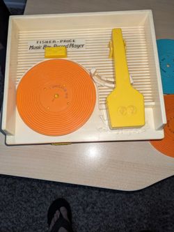 Fisher-Price music box record player
