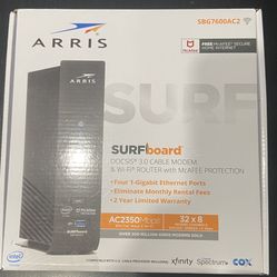 Arris surfboard Modem And WiFi Router 