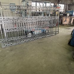 Iron  fencing