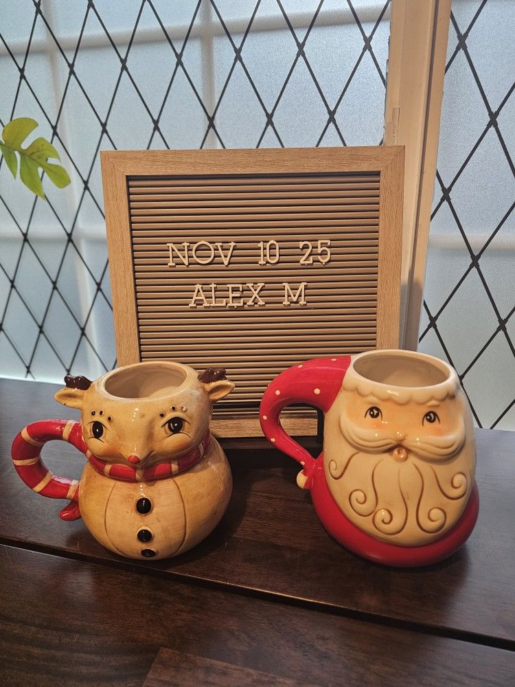 Johanna Parker Christmas Mugs