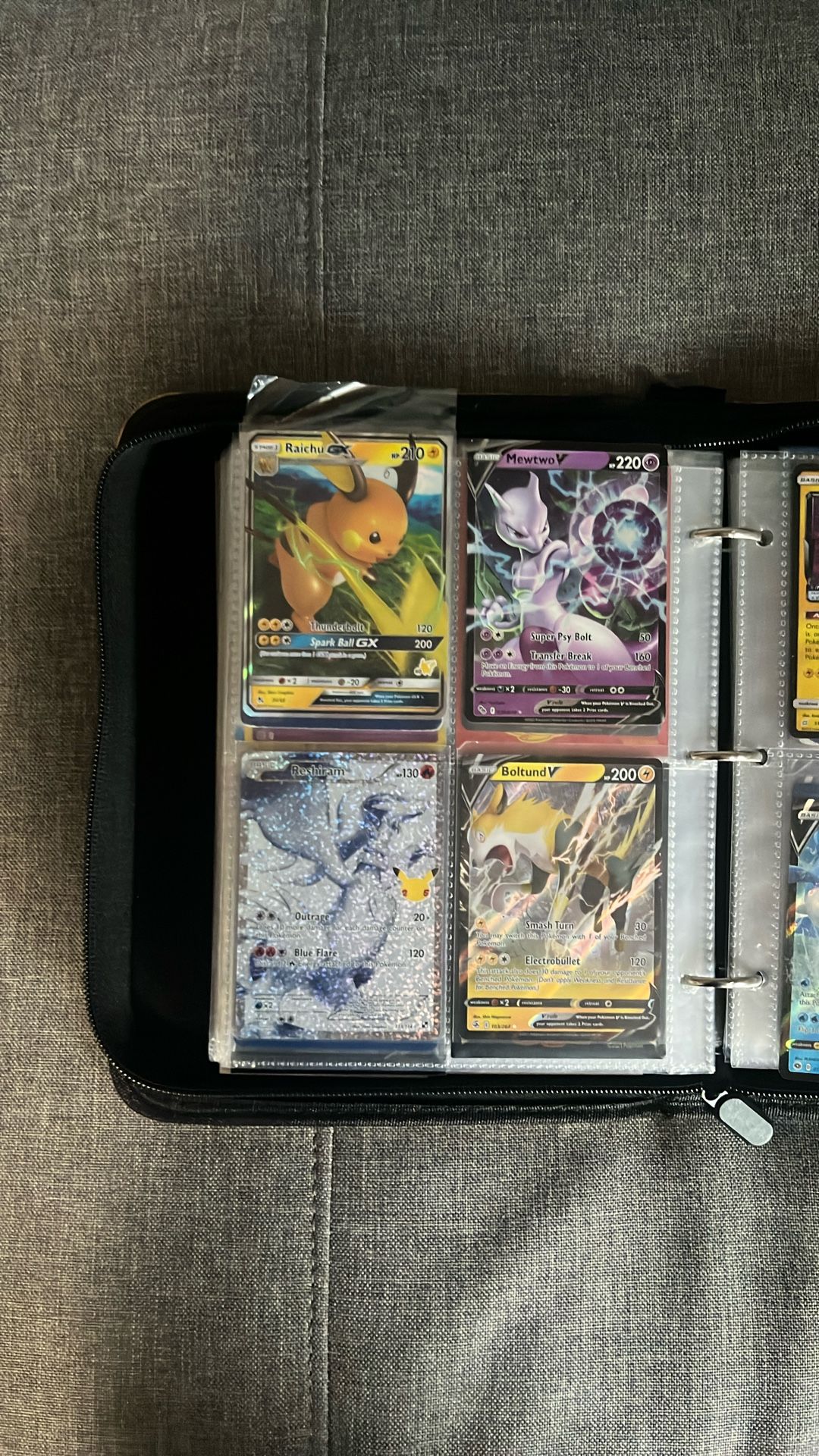 Lots of different Pokémon cards
