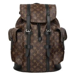 Louis Vuitton MM Christopher Monogram Macassar Backpack
