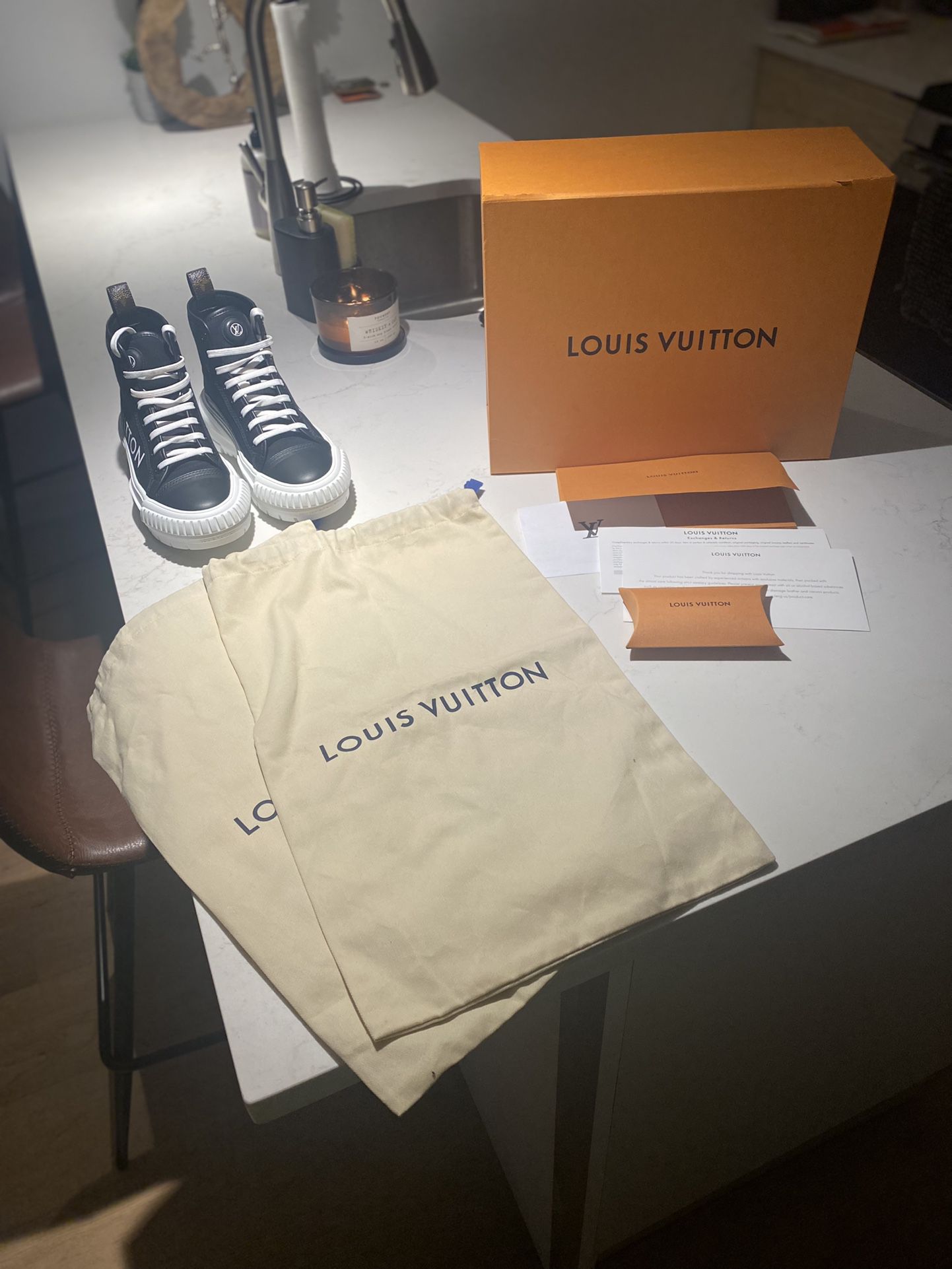 Products by Louis Vuitton: LV Squad Sneaker Boot