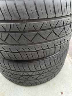 255/40/ZR19 High Performance Continental Tires 2 Good Condition 