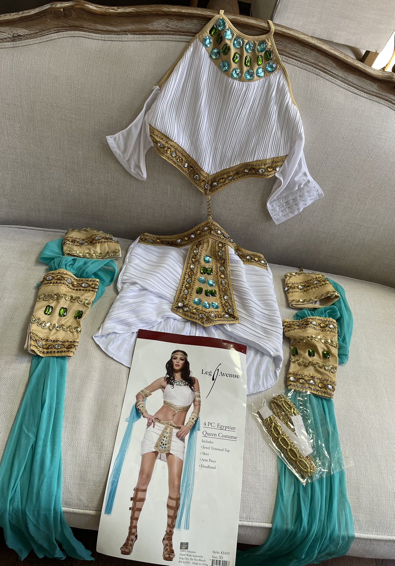 NEW Egyptian Queen Halloween Costume 