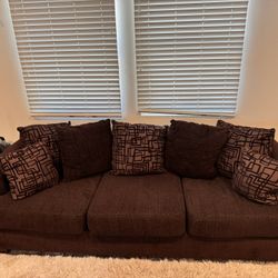 Brown Couch For Sale 