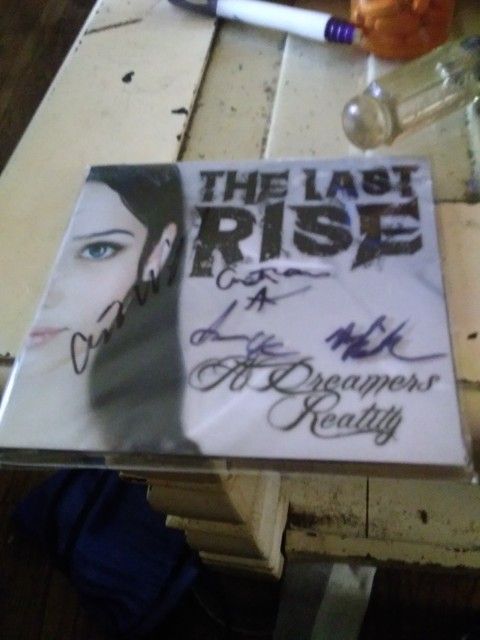 The Last Rise CD Singed By Everyone