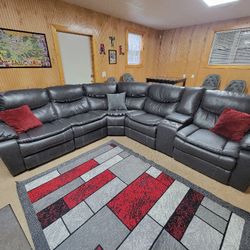 Grey Sectional $500
