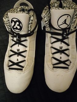 Jordan's Slightly Used Original Wore A Few Times Fit Tight