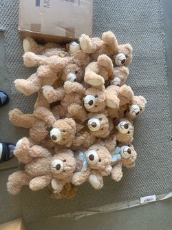 Bulk Lot Small Teddy Bear Plush Toys