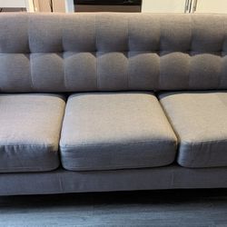 80" Queen Sleeper Sofa With Mattress