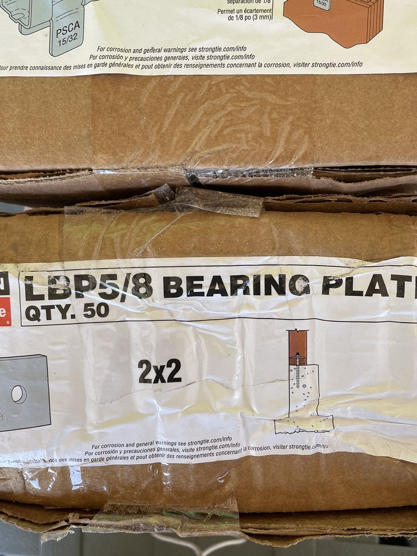 Simpson Bearing Plates