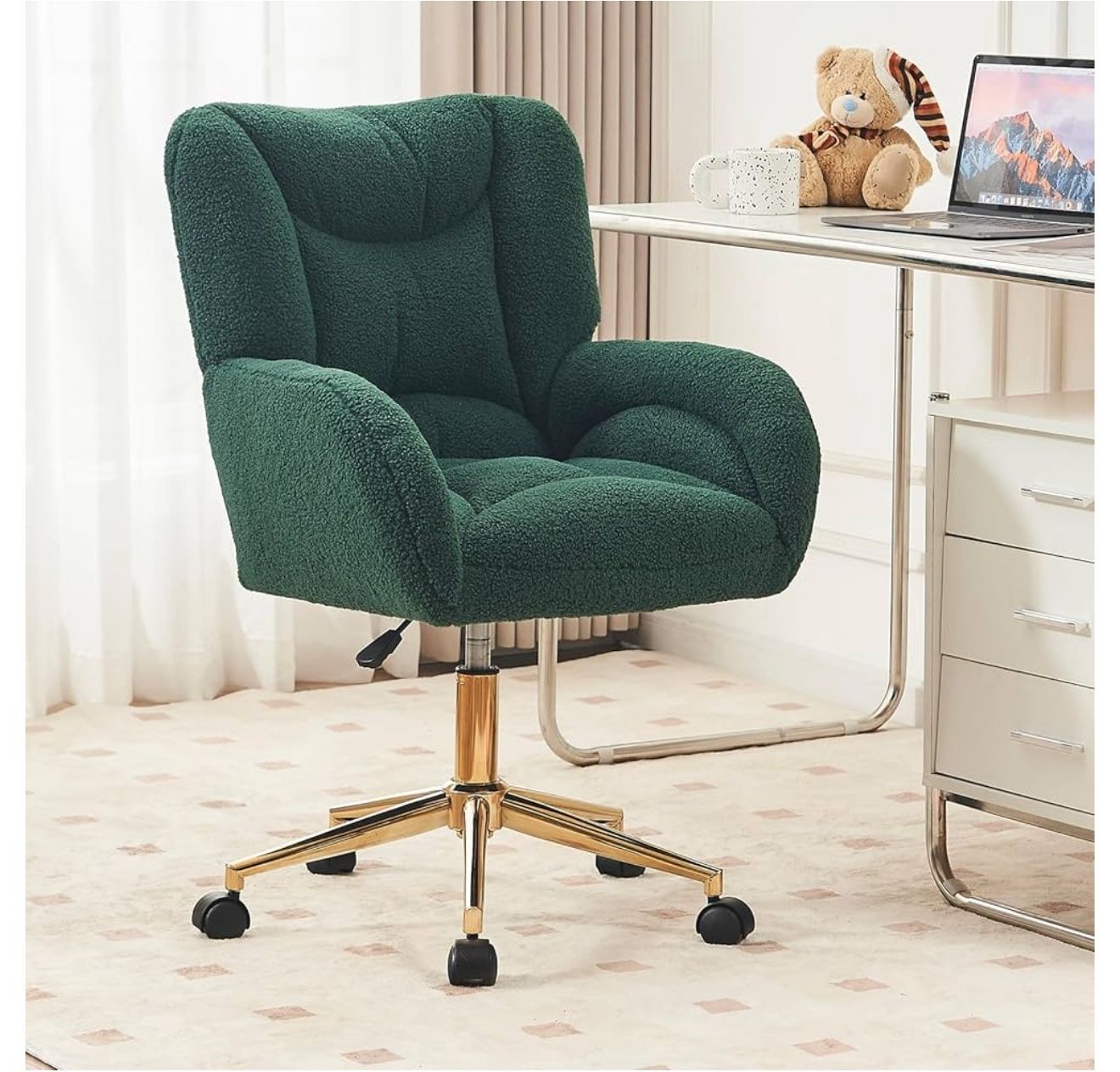 NEW Comfy Green Office Chair